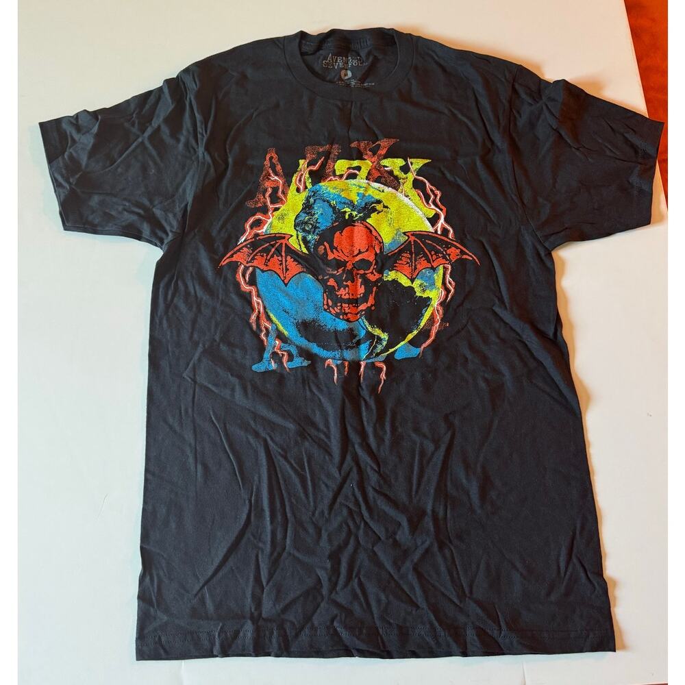 NWOT Hot Topic Avenged Sevenfold A7X Skull Bat Tee